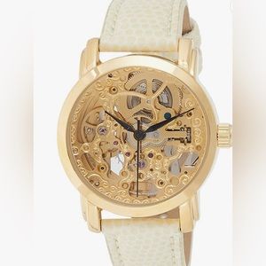 NWT Akribos24 24 watch with leather band